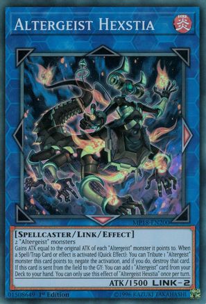 Altergeist Hexstia [MP18-EN200] Super Rare - Trinity Hobby