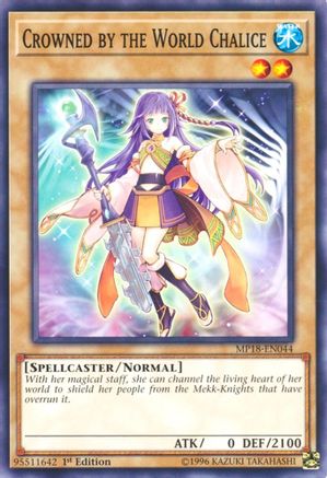 Crowned by the World Chalice [MP18-EN044] Common - Trinity Hobby
