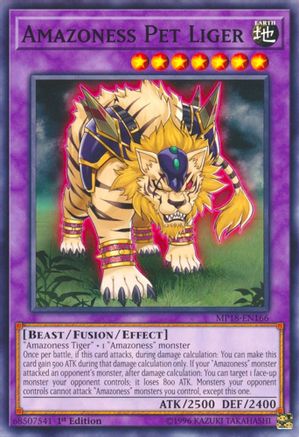 Amazoness Pet Liger [MP18-EN166] Common - Trinity Hobby