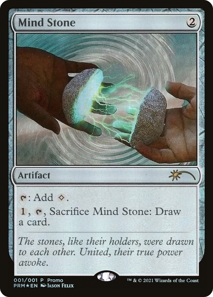 Mind Stone (2021)  [Foil]  (PRM-001) - [Wizards Play Network 2021] - Trinity Hobby