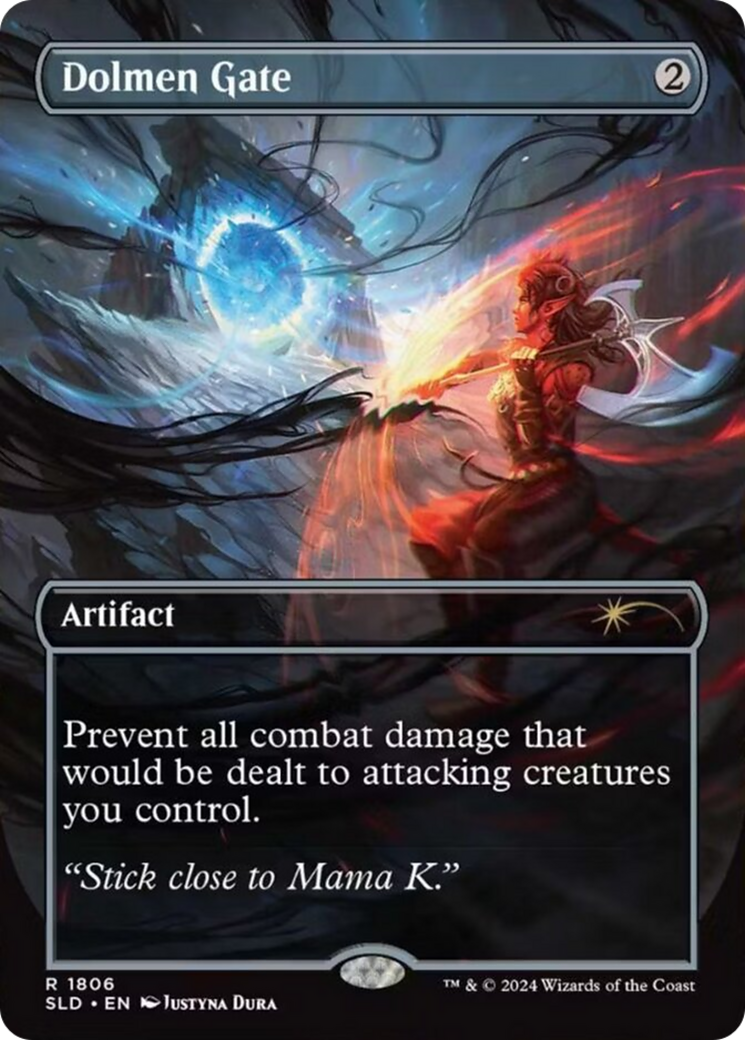 Dolmen Gate  [Foil]  (SLD-1806) - [Secret Lair Drop] (Borderless)