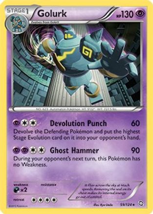 Golurk (59/124) (Theme Deck Exclusive) [Black & White: Dragons Exalted] - Trinity Hobby