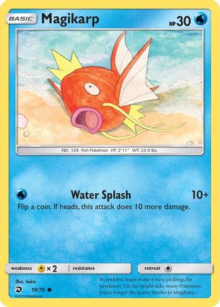Magikarp (19/70) [Sun & Moon: Dragon Majesty] - Trinity Hobby