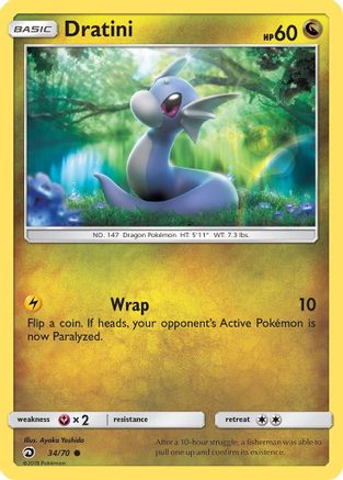 Dratini (34/70) [Sun & Moon: Dragon Majesty] - Trinity Hobby