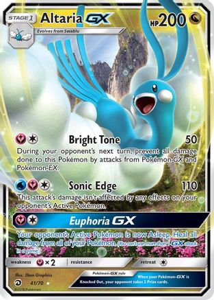 Altaria GX (41/70) [Sun & Moon: Dragon Majesty] - Trinity Hobby