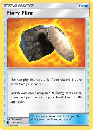 Fiery Flint (60/70) [Sun & Moon: Dragon Majesty] - Trinity Hobby