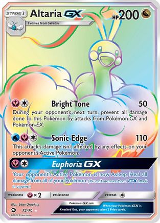 Altaria GX (72/70) [Sun & Moon: Dragon Majesty] - Trinity Hobby