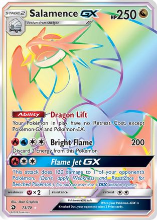Salamence GX (73/70) [Sun & Moon: Dragon Majesty] - Trinity Hobby