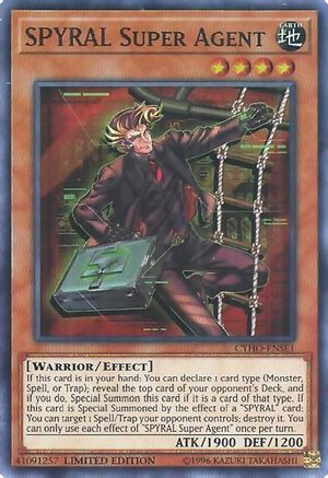 SPYRAL Super Agent [CYHO-ENSE1] Super Rare - Trinity Hobby