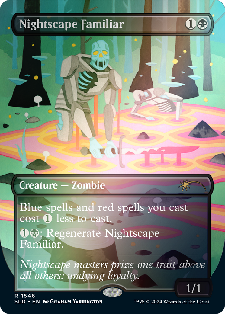 Nightscape Familiar (Rainbow Foil) [Secret Lair Drop Series] - Trinity Hobby