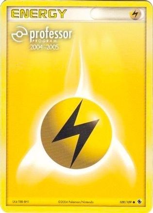 Lightning Energy (109/109) (2004 2005) [Professor Program Promos] - Trinity Hobby