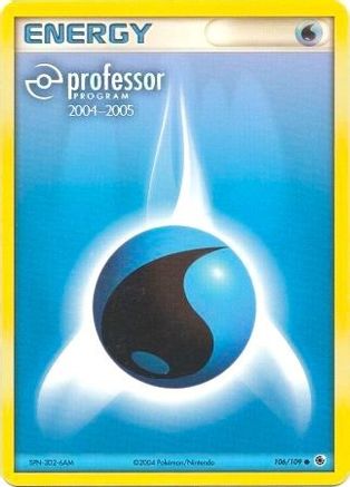 Water Energy (106/109) (2004 2005) [Professor Program Promos] - Trinity Hobby