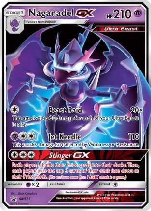 Naganadel GX (SM125) [Sun & Moon: Black Star Promos] - Trinity Hobby