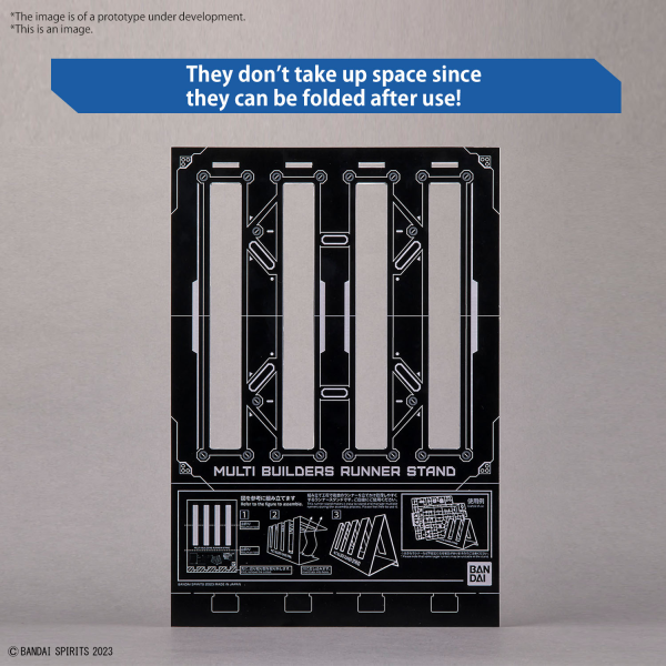 BANDAI MULTI BUILDERS RUNNER STAND - Trinity Hobby