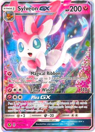 Sylveon GX (92a/145) [Alternate Art Promos] - Trinity Hobby