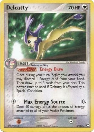 Delcatty (8/108) (Theme Deck Exclusive) [EX: Power Keepers] - Trinity Hobby