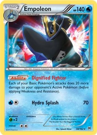 Empoleon (38/162) (Battle Arena Deck Exclusive) (Theme Deck Exclusive) [XY: BREAKthrough] - Trinity Hobby
