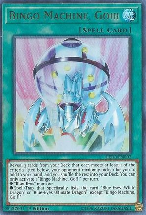 Bingo Machine, Go!!! [LED3-EN003] Ultra Rare - Trinity Hobby