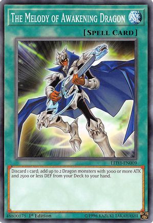 The Melody of Awakening Dragon [LED3-EN009] Common - Trinity Hobby