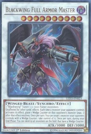 Blackwing Full Armor Master [LED3-EN023] Ultra Rare - Trinity Hobby