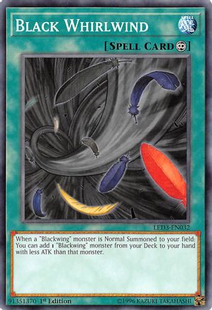 Black Whirlwind [LED3-EN032] Common - Trinity Hobby