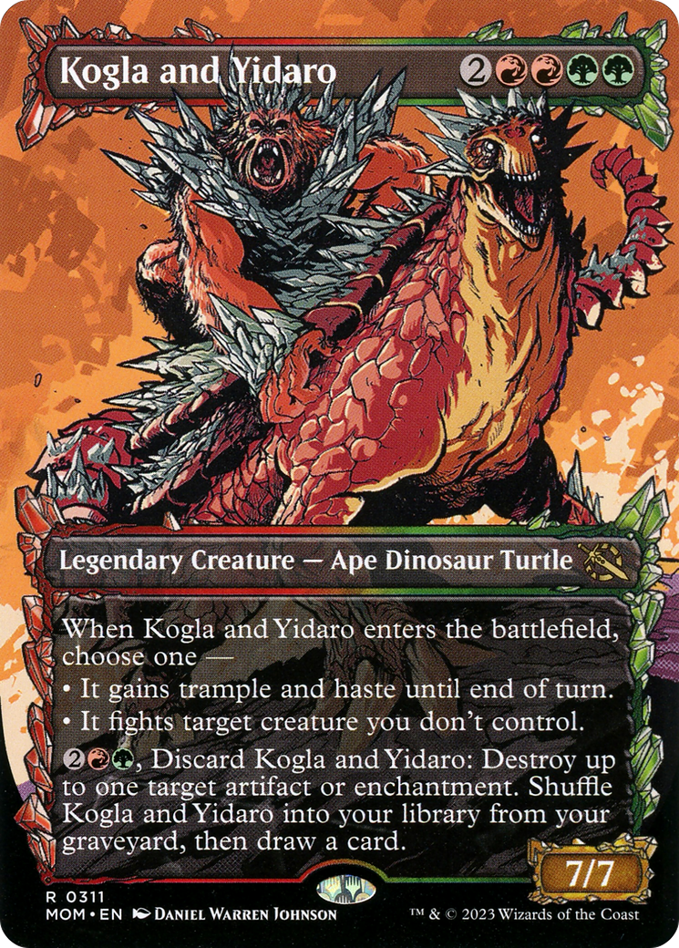 Kogla and Yidaro (Showcase Planar Booster Fun) [March of the Machine] - Trinity Hobby