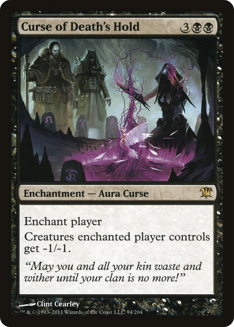 Curse of Death's Hold [Innistrad] - Trinity Hobby
