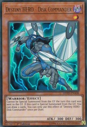 Destiny Hero - Disk Commander [LEHD-ENA08] Ultra Rare - Trinity Hobby