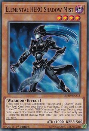 Elemental Hero Shadow Mist [LEHD-ENA15] Common - Trinity Hobby