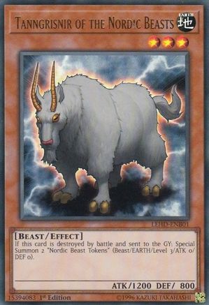 Tanngrisnir of the Nordic Beasts [LEHD-ENB01] Ultra Rare - Trinity Hobby