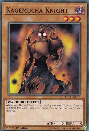 Kagemucha Knight [LEHD-ENC10] Common - Trinity Hobby