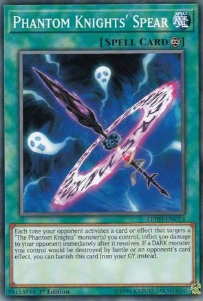 Phantom Knights' Spear [LEHD-ENC14] Common - Trinity Hobby
