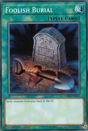 Foolish Burial [LEHD-ENC17] Common - Trinity Hobby
