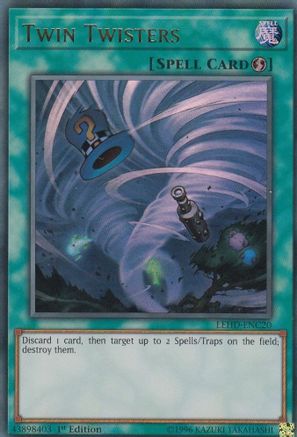 Twin Twisters [LEHD-ENC20] Ultra Rare - Trinity Hobby