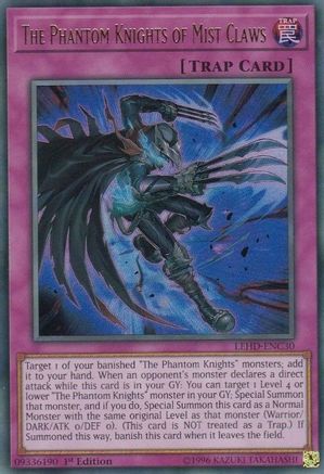 The Phantom Knights of Mist Claws [LEHD-ENC30] Ultra Rare - Trinity Hobby