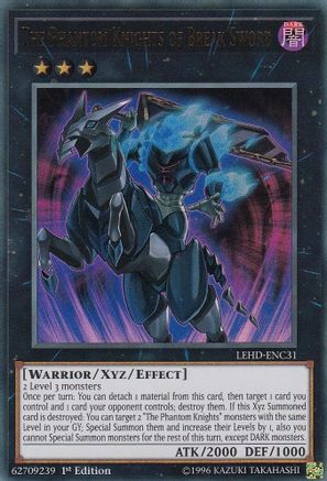The Phantom Knights of Break Sword [LEHD-ENC31] Ultra Rare - Trinity Hobby