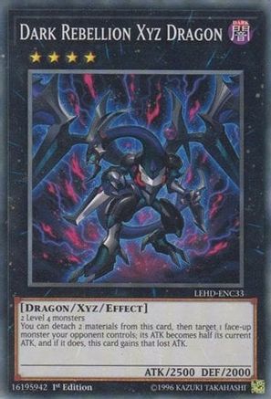 Dark Rebellion Xyz Dragon [LEHD-ENC33] Common - Trinity Hobby