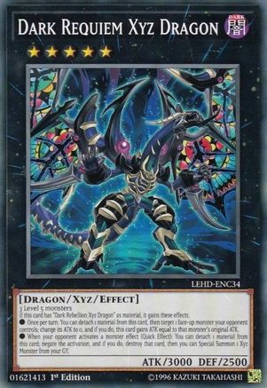 Dark Requiem Xyz Dragon [LEHD-ENC34] Common - Trinity Hobby