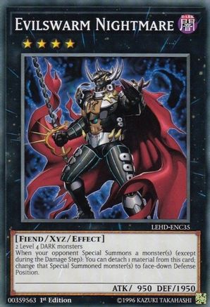 Evilswarm Nightmare [LEHD-ENC35] Common - Trinity Hobby