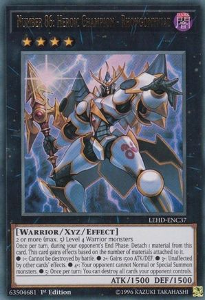 Number 86: Heroic Champion - Rhongomyniad [LEHD-ENC37] Ultra Rare - Trinity Hobby