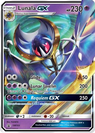 Lunala GX (SM103) [Sun & Moon: Black Star Promos] - Trinity Hobby