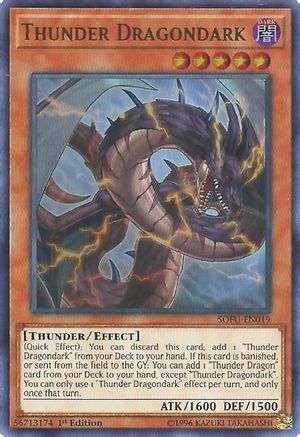 Thunder Dragondark [SOFU-EN019] Ultra Rare - Trinity Hobby