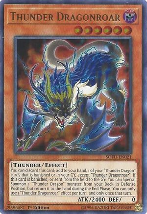 Thunder Dragonroar [SOFU-EN021] Ultra Rare - Trinity Hobby