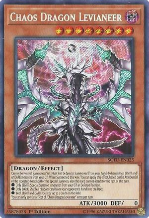 Chaos Dragon Levianeer [SOFU-EN025] Secret Rare - Trinity Hobby