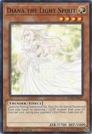 Diana the Light Spirit [SOFU-EN027] Common - Trinity Hobby