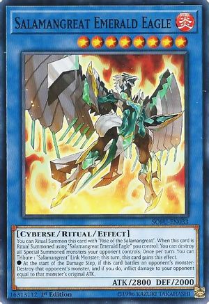 Salamangreat Emerald Eagle [SOFU-EN033] Common - Trinity Hobby