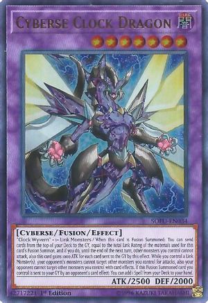 Cyberse Clock Dragon [SOFU-EN034] Ultra Rare - Trinity Hobby