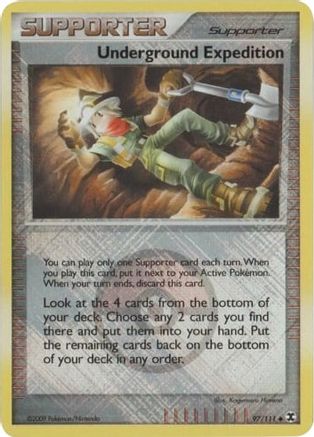 Underground Expedition (97/111) (League Promo) [Platinum: Rising Rivals] - Trinity Hobby