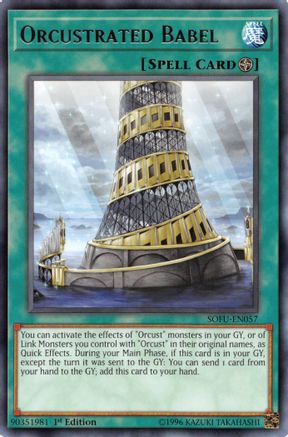 Orcustrated Babel [SOFU-EN057] Rare - Trinity Hobby
