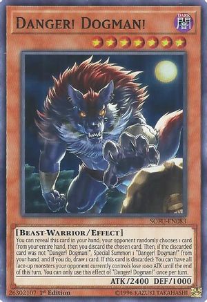 Danger! Dogman! [SOFU-EN083] Super Rare - Trinity Hobby